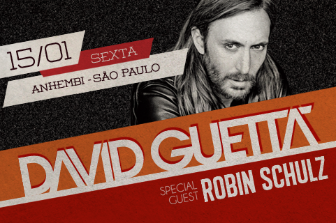 David Guetta em São Paulo em 2016: ingressos à venda
