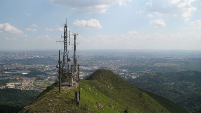 Vendo São Paulo do Alto no Pico do Jaraguá!