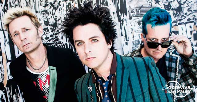 Green Day volta ao Brasil após 7 anos