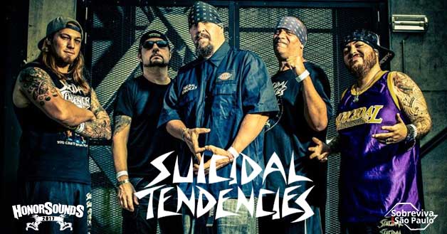 Suicidal Tendencies está no Brasil e toca em São Paulo no sábado