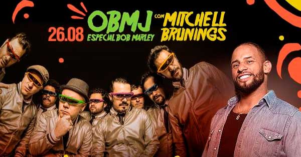OBMJ e Mitchell Brunings homenageiam Bob Marley em São Paulo