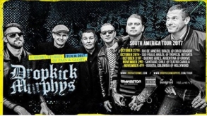 Dropkick Murphys toca no Brasil em outubro