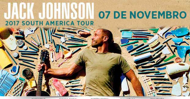 Jack Johnson faz shows no Brasil em novembro