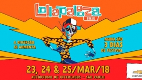 Lollapalooza Brasil anuncia datas da edição de 2018