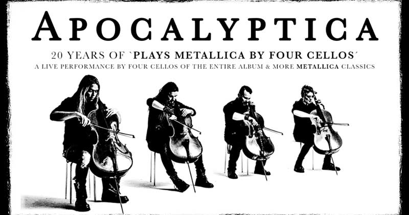 Apocalyptica em São Paulo: confira o provável setlist