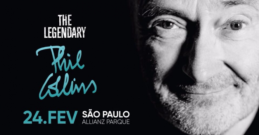 Phil Collins faz três shows no Brasil em 2018
