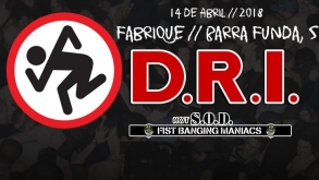 D.R.I. realiza shows pelo Brasil em abril