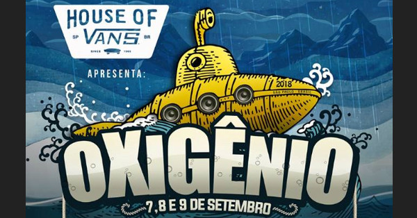Oxigênio Festival 2018 divulga line-up dos 3 dias de shows