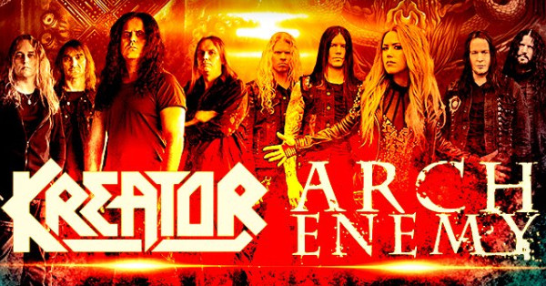 Kreator e Arch Enemy vêm ao Brasil para tour conjunta