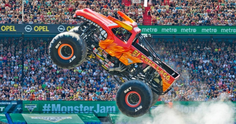 Monster Jam, a competição de monster trucks, volta a São Paulo