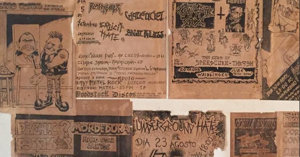 Exposição retrata os primórdios da comunicação musical underground