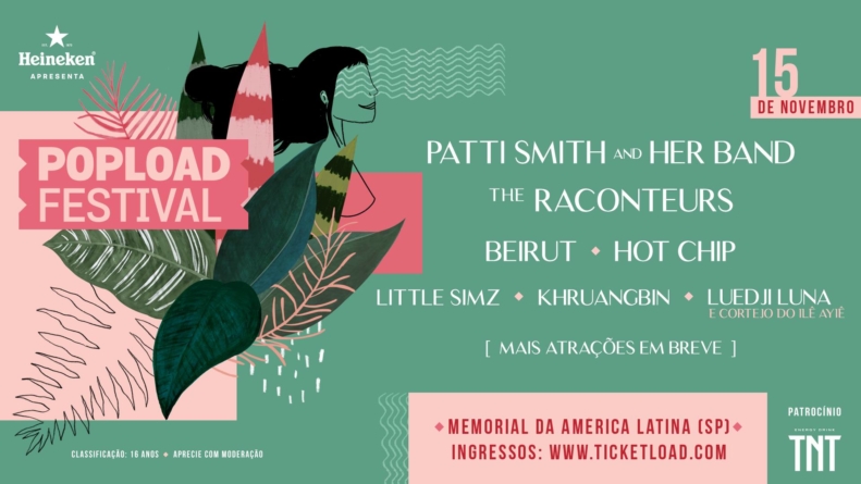 Popload Festival divulga boa parte do lineup da edição 2019