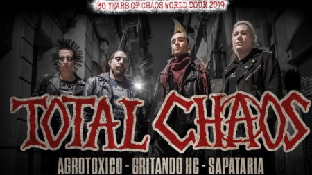 Total Chaos traz tour comemorativa de 30 anos a São Paulo