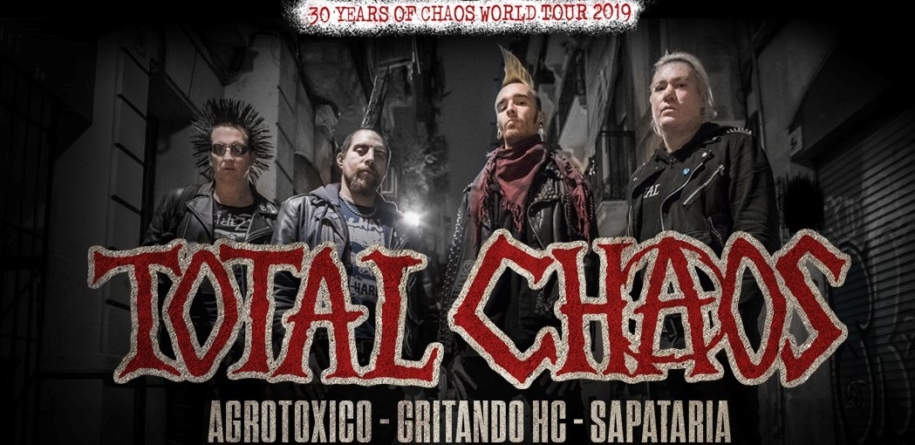 Total Chaos traz tour comemorativa de 30 anos a São Paulo