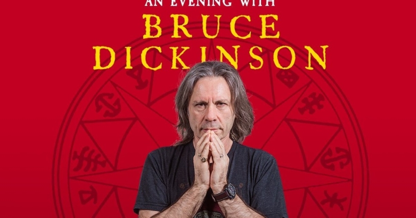 Bruce Dickinson volta a São Paulo em 2020 para falar sobre sua vida