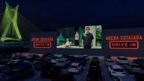 Arena Estaiada ganha cinema no estilo drive-in