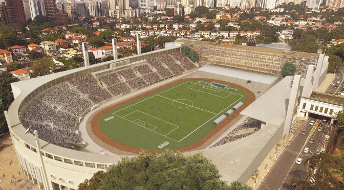 Modernização do Pacaembu começou hoje com demolição do Tobogã