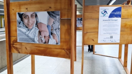 Exposição “Amamentar é Proteger” está em cartaz na estação República do Metrô