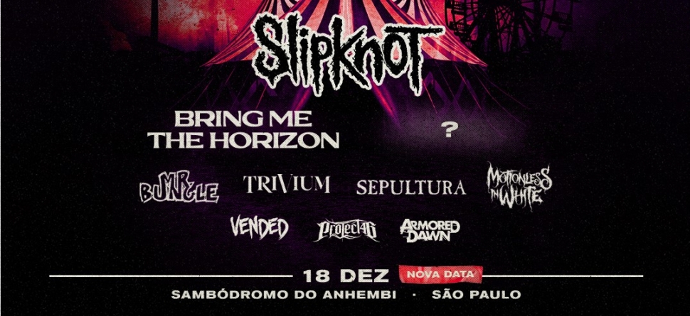 Knotfest Brasil: confira o line-up oficial do festival!