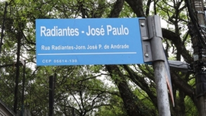 Novo nome da Rua Radiantes homenageia o jornalista José Paulo de Andrade