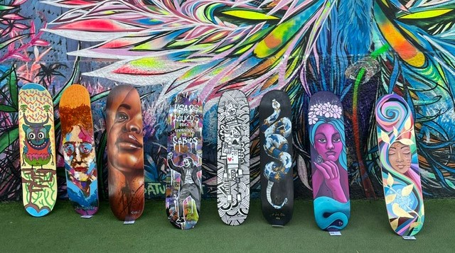 Shape no Beco, o projeto que une skate, arte e solidariedade