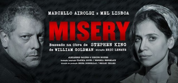 ‘Misery’: baseado em obra de Stephen King, espetáculo teatral faz 3ª temporada em São Paulo
