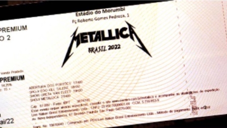 89FM faz concurso que dá par de ingressos pro show do Metallica!