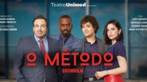 Comédia teatral “O Método Grönholm” está em cartaz no Teatro Unimed
