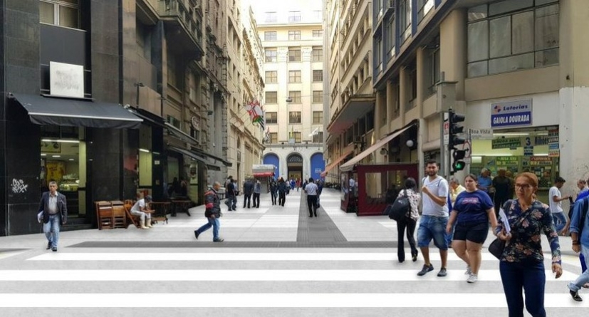 Calçadões do Centro Histórico de São Paulo passarão por obras de requalificação