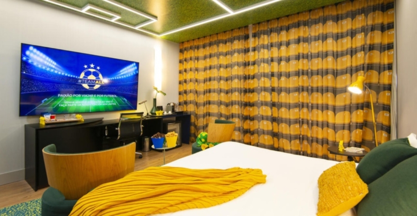 Hotel de São Paulo lança quarto temático para Copa do Mundo