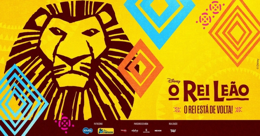 Musical ‘O Rei Leão’ celebra 100 apresentações no Teatro Renault