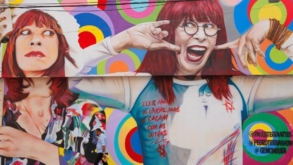 Rita Lee é tema de mural artístico na Vila Mariana