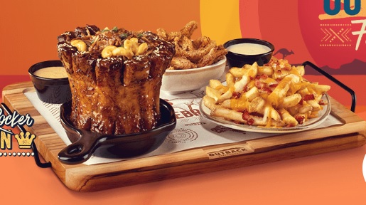 Famosa costela do Outback ganha releitura em formato de coroa