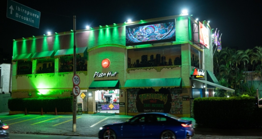 Pizza Hut anuncia loja temática das Tartarugas Ninja em Moema