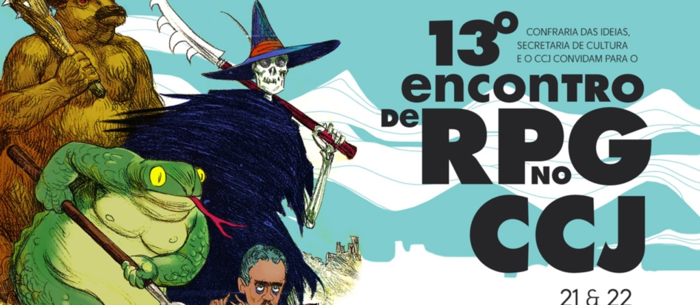 13° Encontro de RPG no CCJ acontece neste fim de semana com entrada gratuita