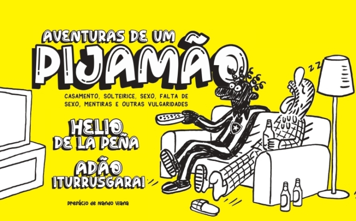 Helio de La Peña e Adão Iturrusgarai fazem noite de autógrafos de novo livro