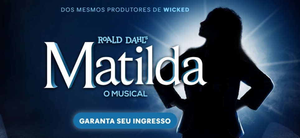 ‘Matilda – O Musical’ está em cartaz em São Paulo até dezembro