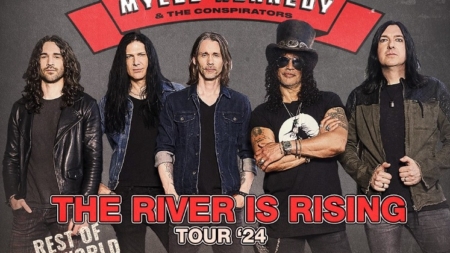 Slash feat Myles Kennedy & The Conspirators trazem turnê mundial ao Brasil