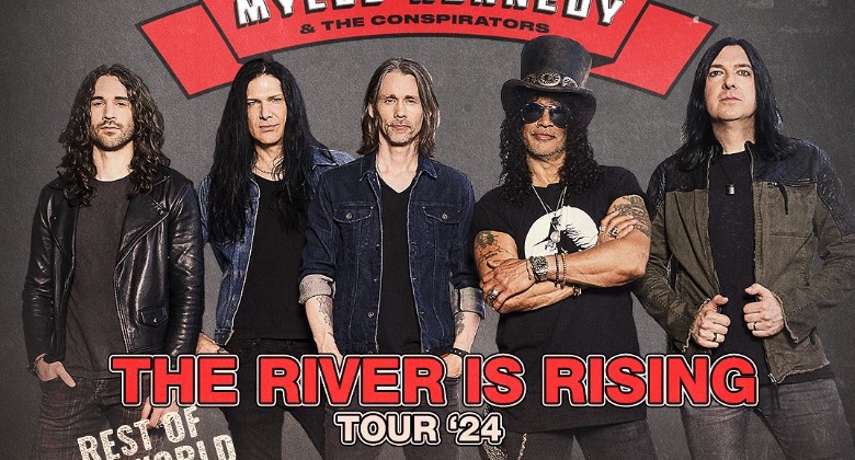 Slash feat Myles Kennedy & The Conspirators trazem turnê mundial ao Brasil