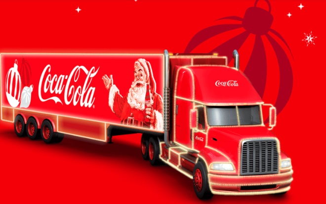 Caravanas de Natal da Coca-Cola voltam a cidades de SP nesta semana