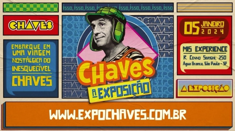 São Paulo recebe mostra imersiva para celebrar os 40 anos de Chaves no Brasil