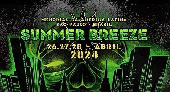 Summer Breeze Brasil 2024 divulga line-up completo e dividido por dia