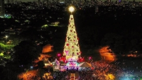 Pq. Villa-Lobos ganha Árvore de Natal gigante e circuito imersivo temático
