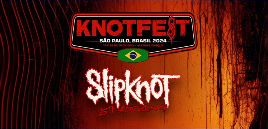 Knotfest Brasil 2024 confirma datas e Slipknot como headliner dos 2 dias