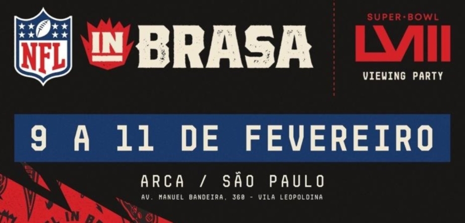 ‘NFL in Brasa’: evento promete aumentar expectativa para 1ª partida da NFL no país