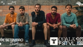 Coala Festival reúne banda 5 a Seco como atração de sua 10ª edição