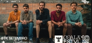 Coala Festival reúne banda 5 a Seco como atração de sua 10ª edição