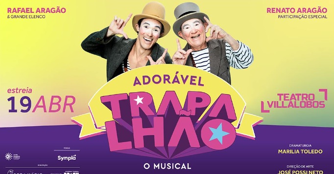 Espetáculo musical ‘Adorável Trapalhão, o Musical’ homenageia carreira de Renato Aragão