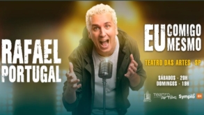 Rafael Portugal está com show de stand-up em São Paulo por curtíssima temporada