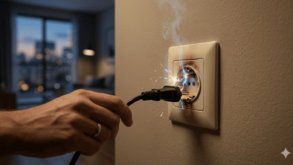 Por que você nunca deve ignorar estalos na tomada: o que diz um eletricista